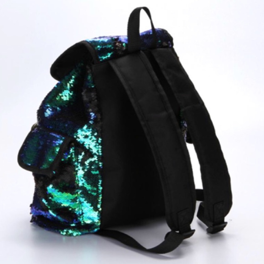 Sequin backpack festival rave mermaid Coachella - Picture 3 of 8